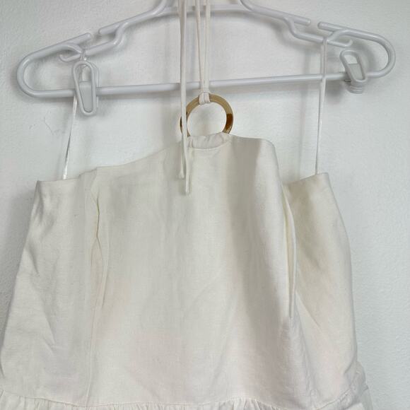 Old Navy White Halter Romper - Picture 6 of 11